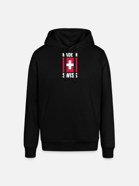 Made In Swiss - Stanley/Stella SOUNDER Unisex Hoodie - black