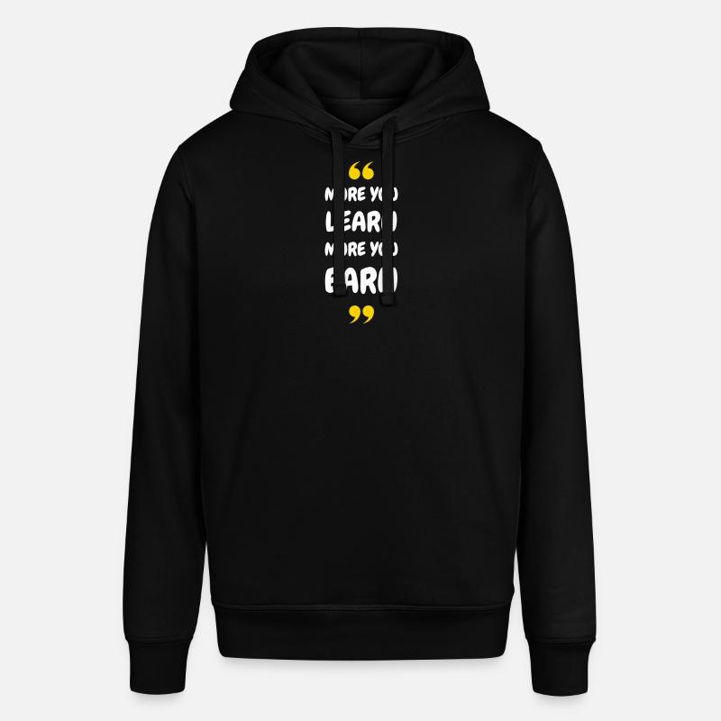 Plus vous apprenez, plus vous gagnez - Sweat à capuche SOUNDER Stanley/Stella Unisexe - noir