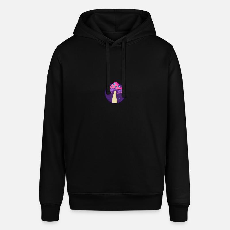 Champignon magique LSD Space Shroom Drogue - Sweat à capuche SOUNDER Stanley/Stella Unisexe - noir