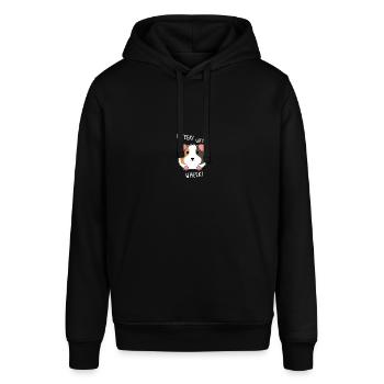 Meerschweinchen Mama Frauen Mädchen - Stanley/Stella Unisex Hoodie SOUNDER - Schwarz - Vorne - Alina (178cm) & Michal (187cm)