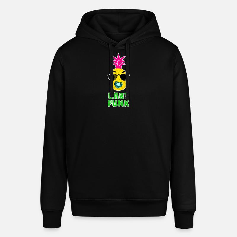 Bébé Punk Ananas cool - Sweat à capuche SOUNDER Stanley/Stella Unisexe - noir