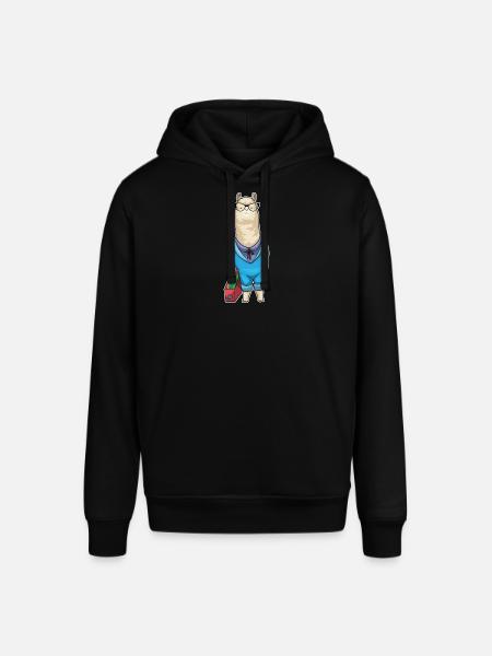 Alpaca Secretary Folder Office - Stanley/Stella SOUNDER Unisex Hoodie - black