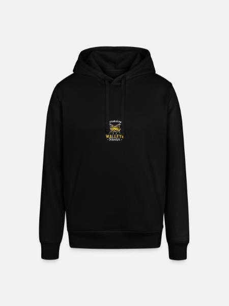 Walleye Hunter Walleye Fishing - Stanley/Stella SOUNDER Unisex Hoodie - black