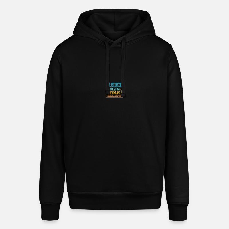 Walleye Hunter Walleye Fischen - Stanley/Stella Unisex Hoodie SOUNDER - Schwarz