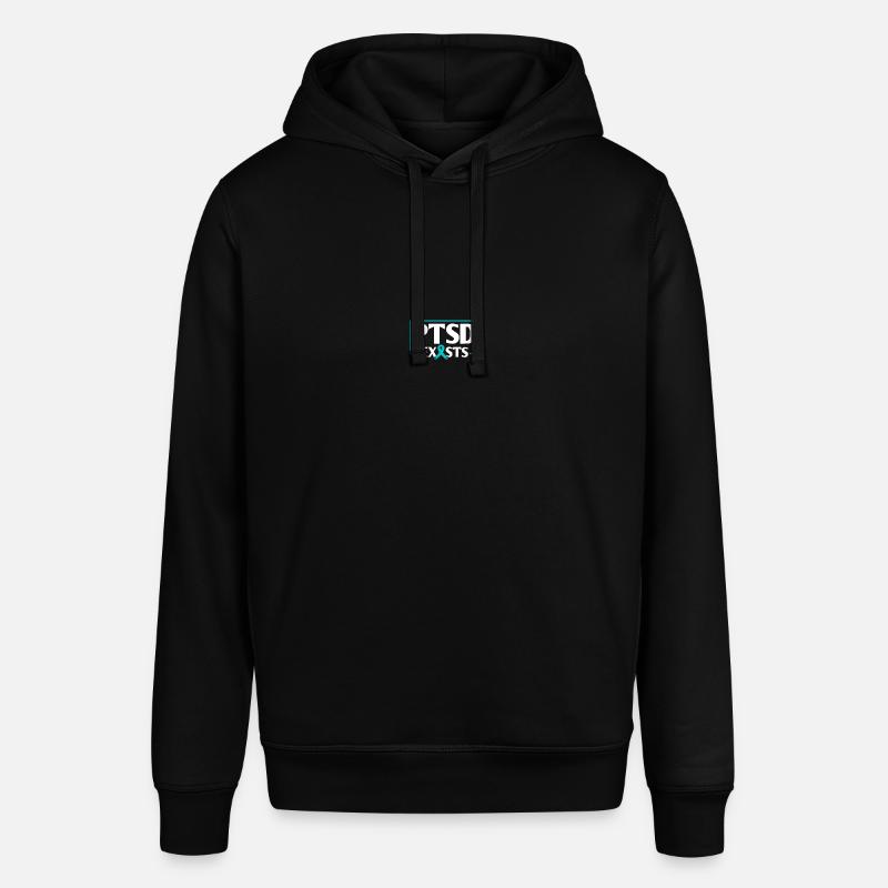 Sensibilisation au TSPT - Sweat à capuche SOUNDER Stanley/Stella Unisexe - noir