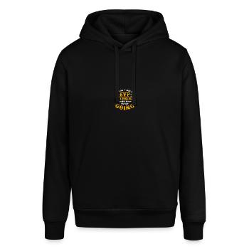 Paranormaler Ermittler Geisterjäger - Stanley/Stella Unisex Hoodie SOUNDER - Schwarz - Vorne - Alina (178cm) & Michal (187cm)