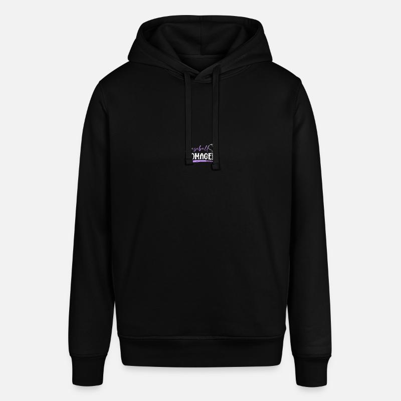 Maman baseball - Sweat à capuche SOUNDER Stanley/Stella Unisexe - noir