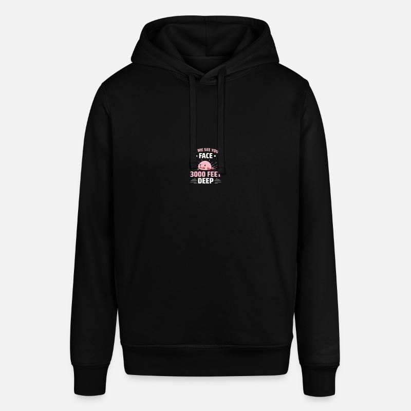 Poisson Blob Poisson Blob - Sweat à capuche SOUNDER Stanley/Stella Unisexe - noir