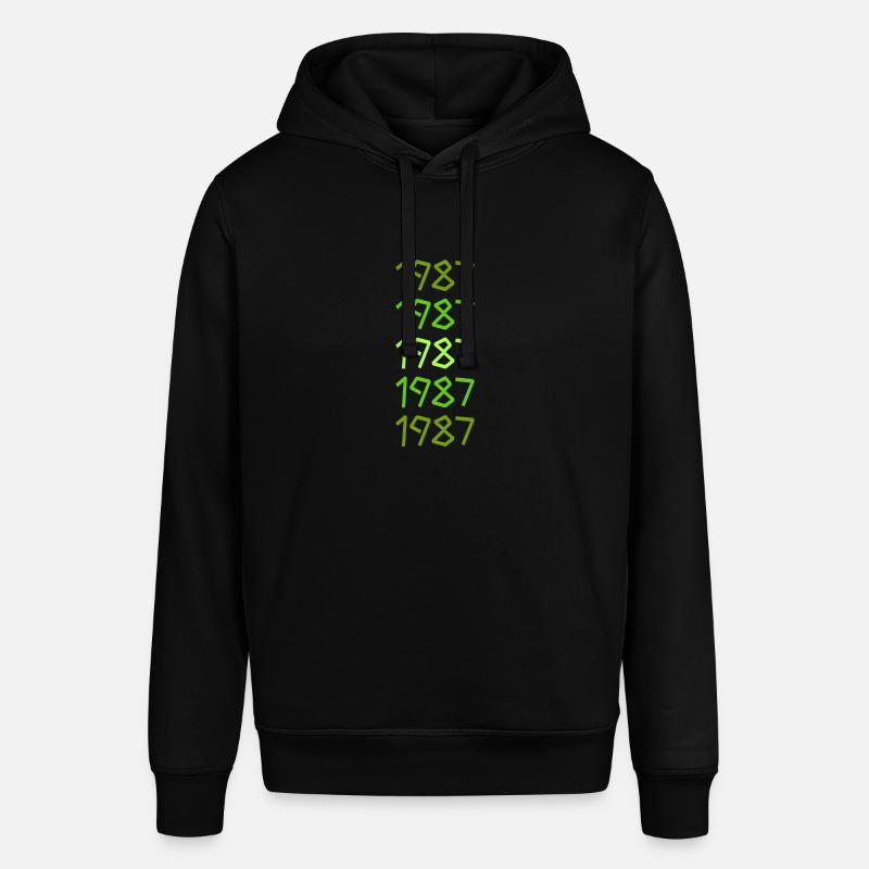 1987 1987 - Sweat à capuche SOUNDER Stanley/Stella Unisexe - noir