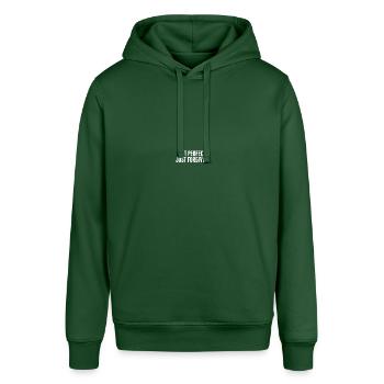 NOT PERFECT JUST FORGIVEN - Stanley/Stella Unisex Hoodie SOUNDER - Flaschengrün - Vorne - Alina (178cm) & Michal (187cm)