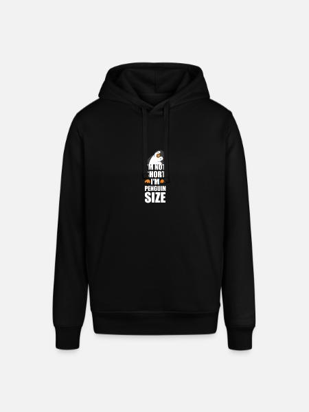 Penguin Humor Funny Gift - Stanley/Stella SOUNDER Unisex Hoodie - black