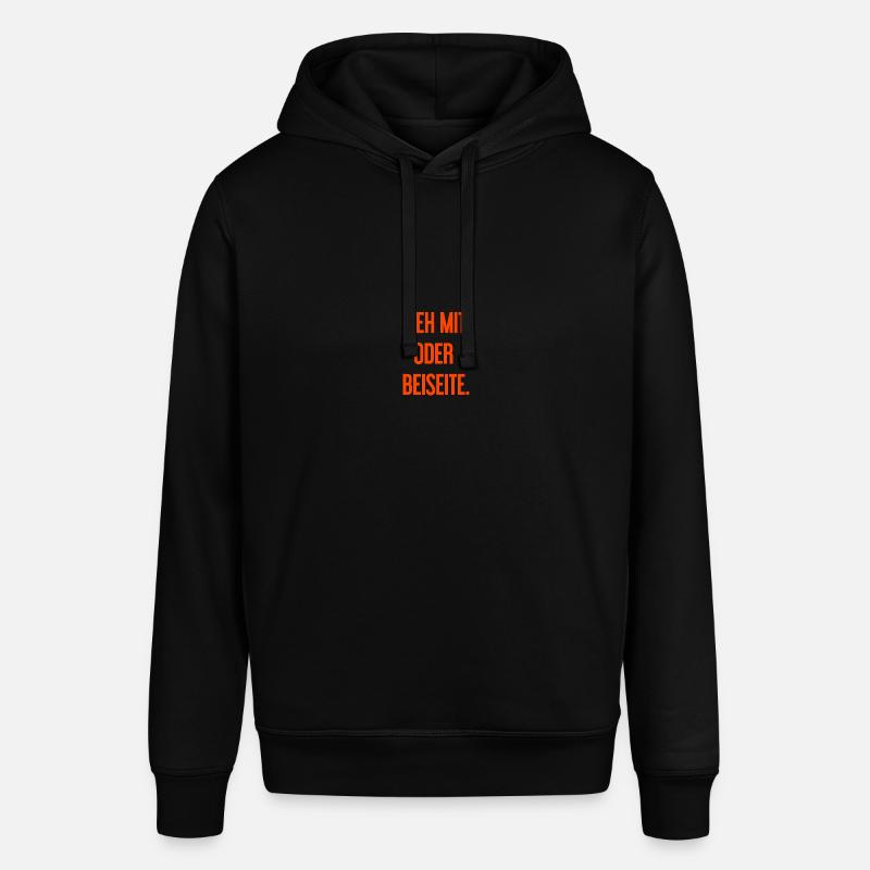 Geh mit oder beiseite - Stanley/Stella Unisex Hoodie SOUNDER - Schwarz