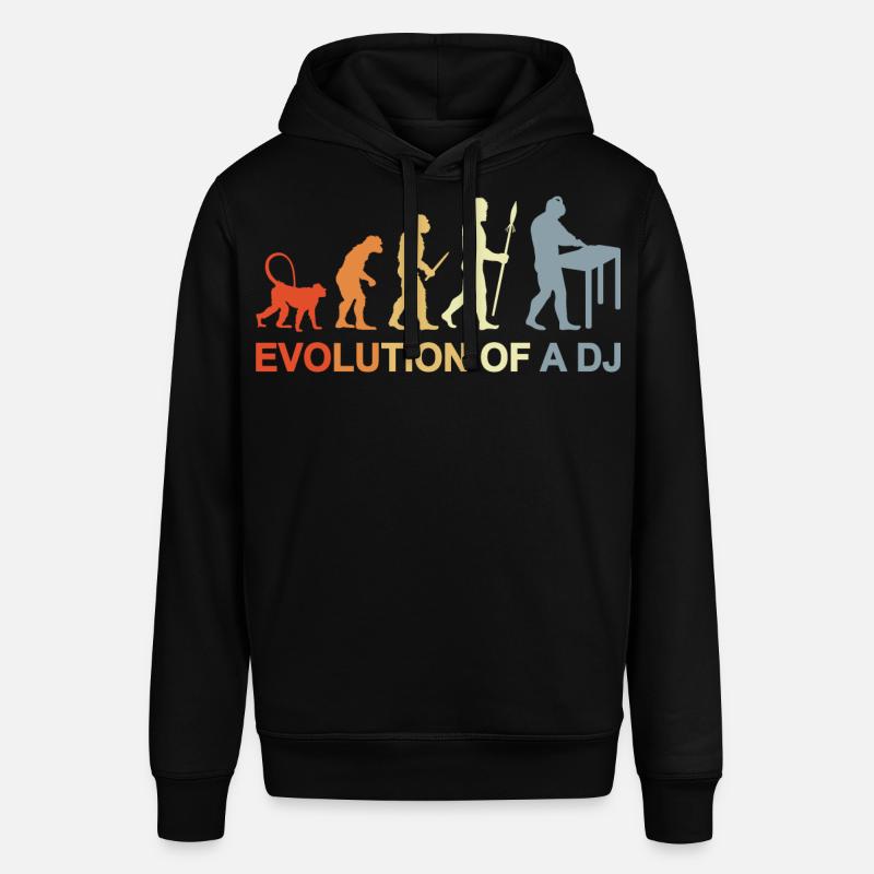 Évolution d’un DJ - Sweat à capuche SOUNDER Stanley/Stella Unisexe - noir