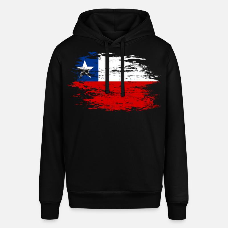 Drapeau chilien utilisé - Sweat à capuche SOUNDER Stanley/Stella Unisexe - noir