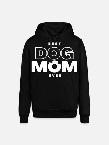 Best Dog Mama - Stanley/Stella SOUNDER Unisex Hoodie - black