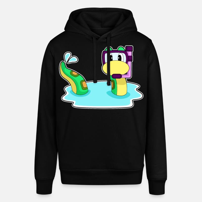 Snake Diver Snorkel - Sweat à capuche SOUNDER Stanley/Stella Unisexe - noir