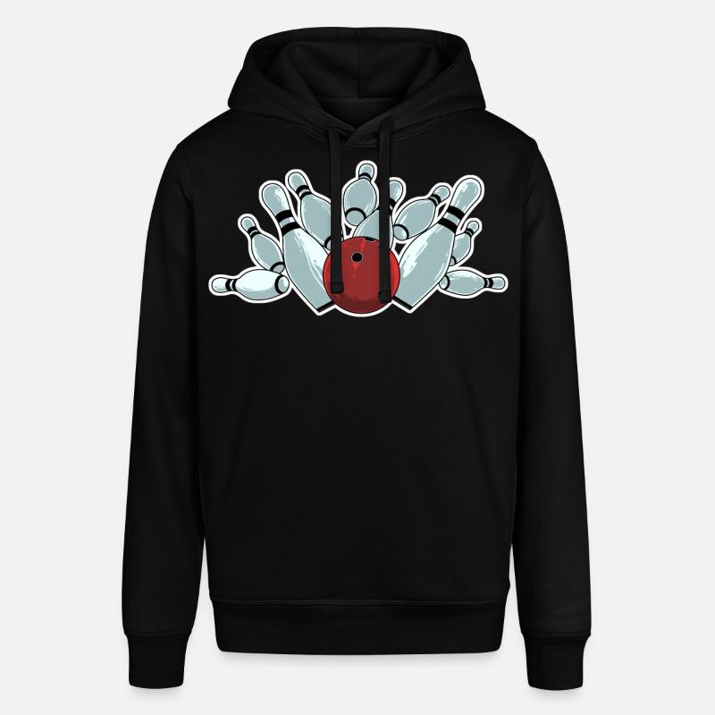 Frappe de bowling - Sweat à capuche SOUNDER Stanley/Stella Unisexe - noir