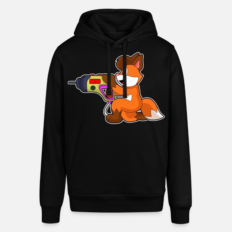 Fuchs Craftsman Drill - Sweat à capuche SOUNDER Stanley/Stella Unisexe - noir