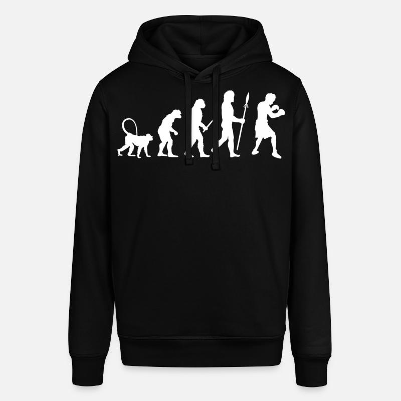 Évolution de la boxe - Sweat à capuche SOUNDER Stanley/Stella Unisexe - noir