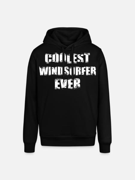 Coolest Windsurfer Ever - Stanley/Stella SOUNDER Unisex Hoodie - black