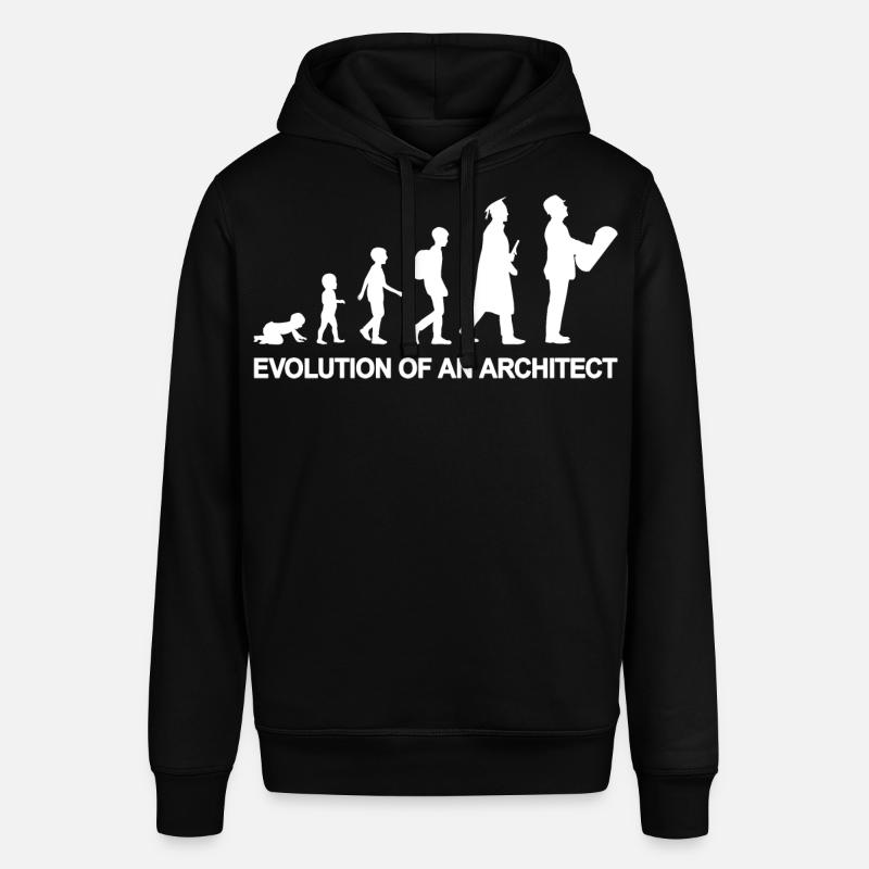De l’enfant à l’architecte - Sweat à capuche SOUNDER Stanley/Stella Unisexe - noir