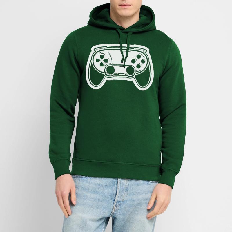 Video Game Controller Drawing Stanley/Stella SOUNDER Unisex Hoodie