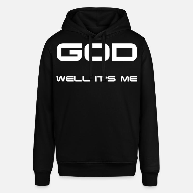 Dieu, c'est moi ! - Sweat à capuche SOUNDER Stanley/Stella Unisexe - noir