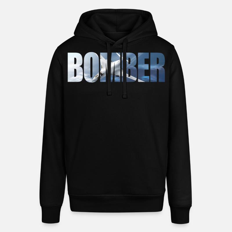 Blouson aviateur Tu-160 - Sweat à capuche SOUNDER Stanley/Stella Unisexe - noir