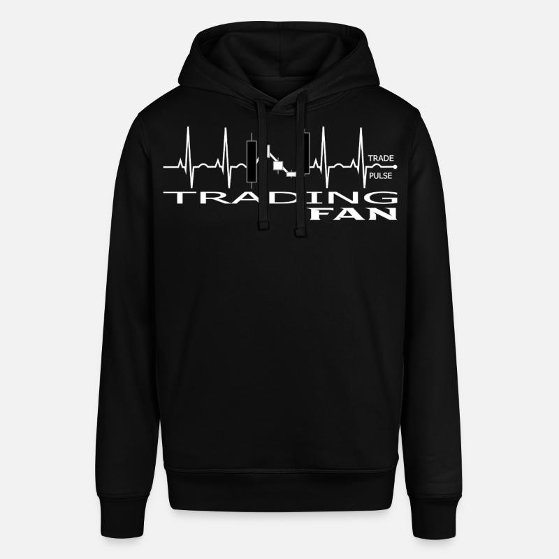 Conception de graphiques de trading Pulse - Sweat à capuche SOUNDER Stanley/Stella Unisexe - noir