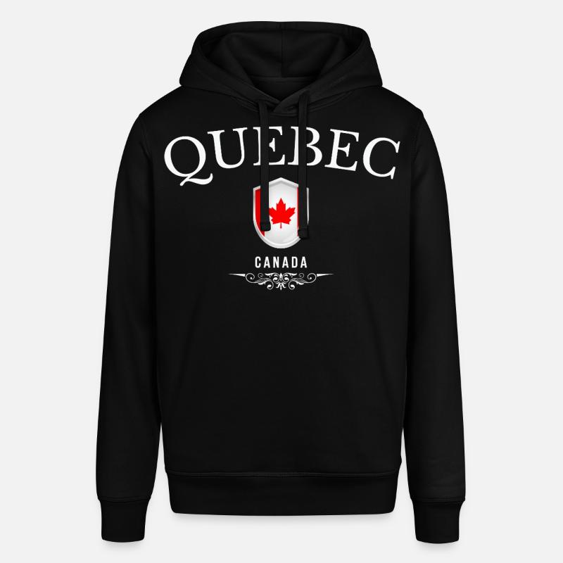 Québec Canada, souvenir Québec - Sweat à capuche SOUNDER Stanley/Stella Unisexe - noir
