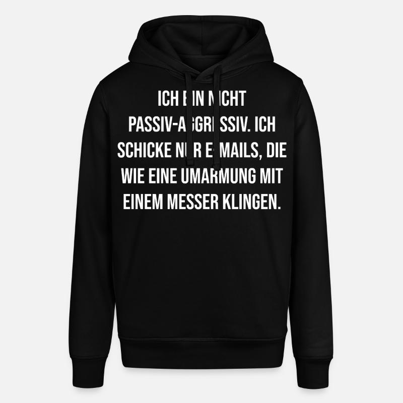 Couper l’étreinte de l’e-mail - Sweat à capuche SOUNDER Stanley/Stella Unisexe - noir