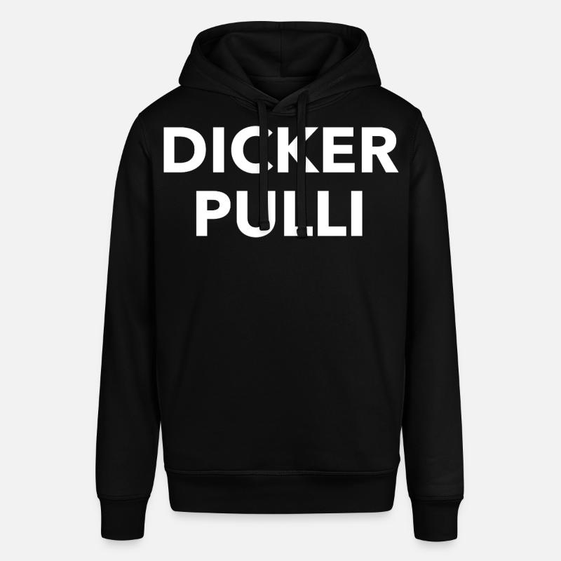 Pull épais Contraste typo - Sweat à capuche SOUNDER Stanley/Stella Unisexe - noir