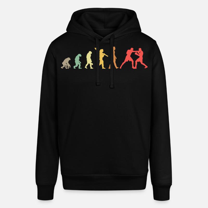 Boxing Evolution Boxing Development Rétro - Sweat à capuche SOUNDER Stanley/Stella Unisexe - noir