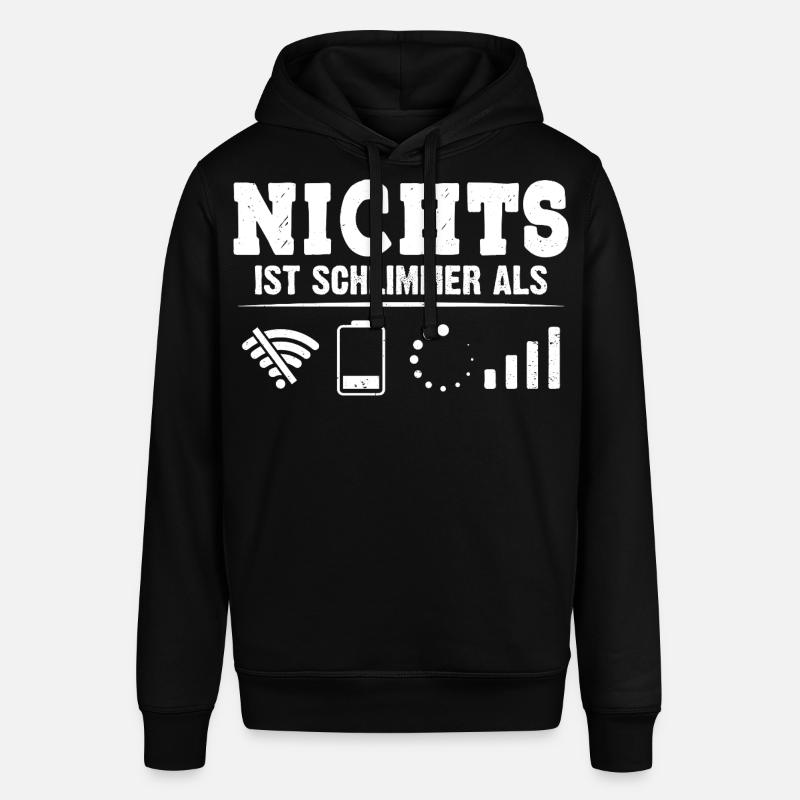Codeur : RIEN N’EST PIRE QUE DRÔLE - Sweat à capuche SOUNDER Stanley/Stella Unisexe - noir