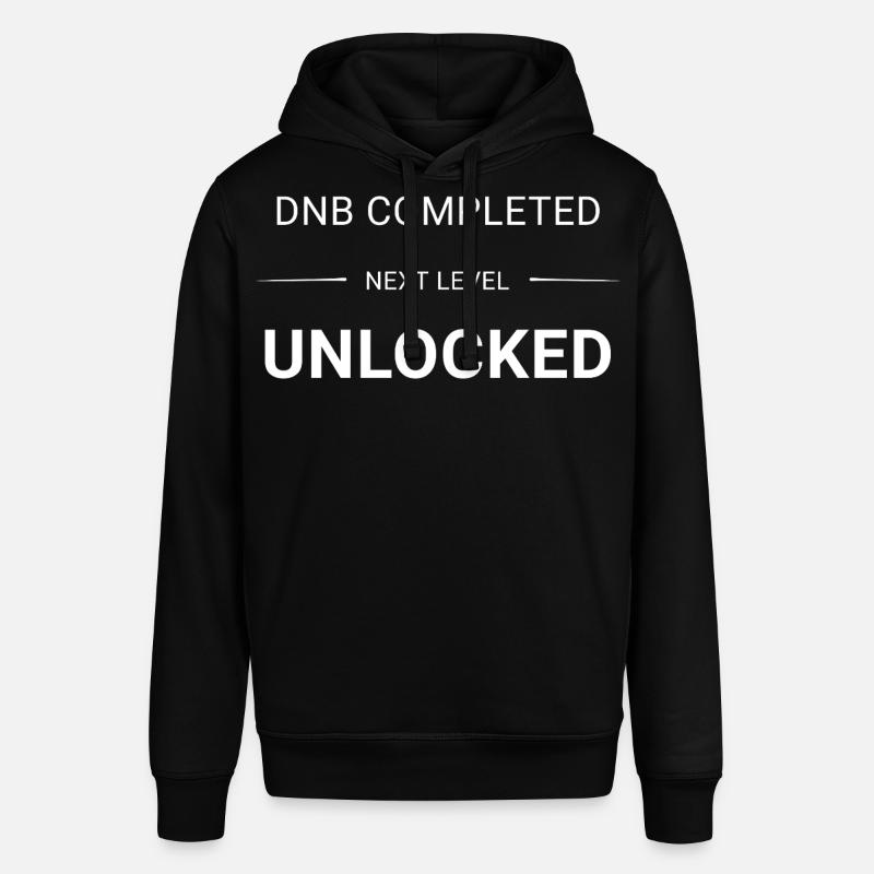 DNB_COMPLETED_NEXT_LEVEL_UNLOCKED_white - Sweat à capuche SOUNDER Stanley/Stella Unisexe - noir