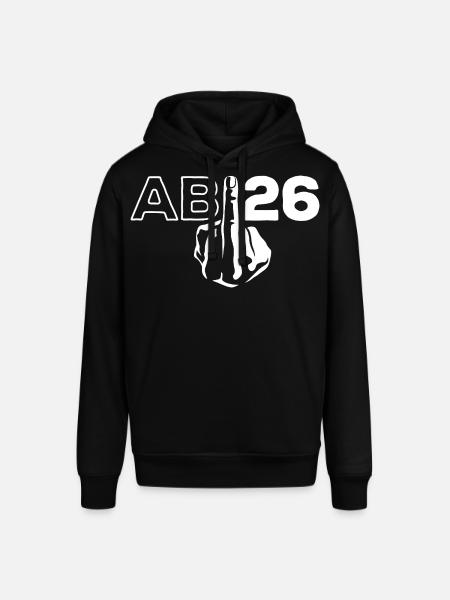 ABI 2026 Middle Finger Abitur - Gift - Stanley/Stella SOUNDER Unisex Hoodie - black