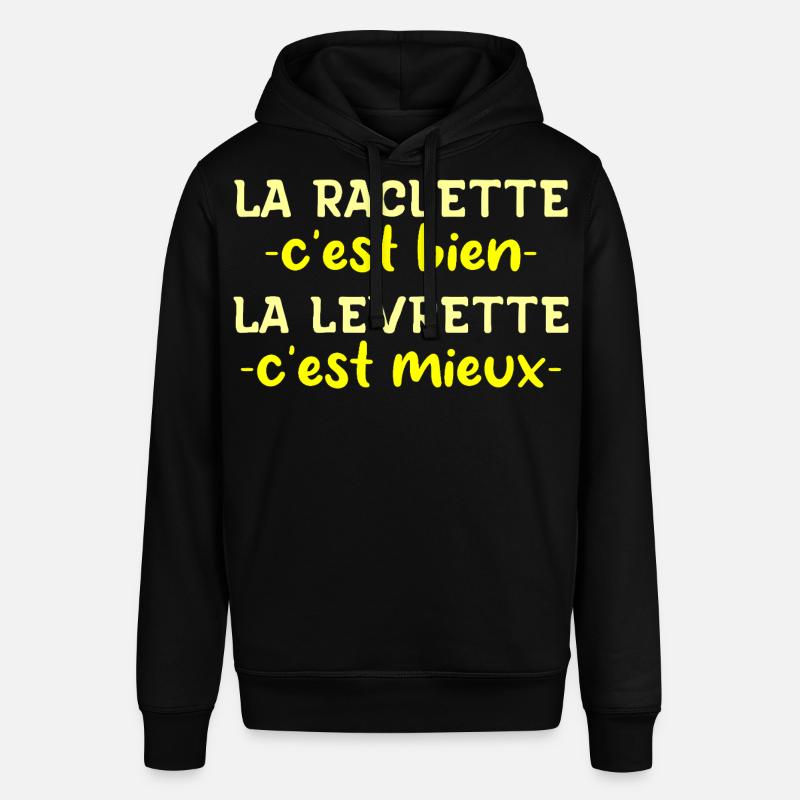 La Raclette C'est Bien La Levrette C'est Mieux - Sweat à capuche SOUNDER Stanley/Stella Unisexe - noir