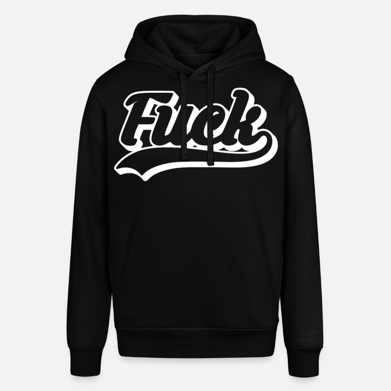 Merde au Rétro Script - Sweat à capuche SOUNDER Stanley/Stella Unisexe - noir