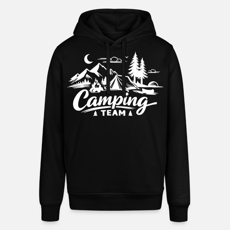 Camping Team - Stanley/Stella Unisex Hoodie SOUNDER - Schwarz