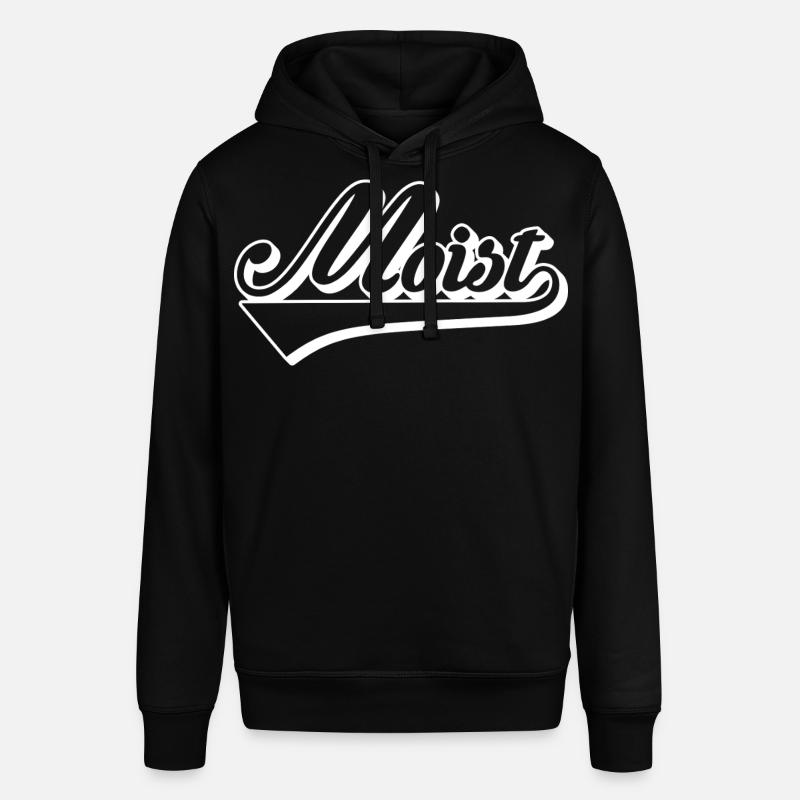 Mobiz Retro Script Logo - Stanley/Stella Unisex Hoodie SOUNDER - Schwarz