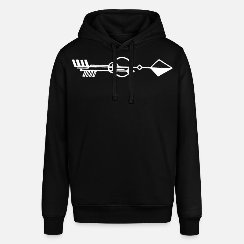 Flèche blanche étrange - Sweat à capuche SOUNDER Stanley/Stella Unisexe - noir