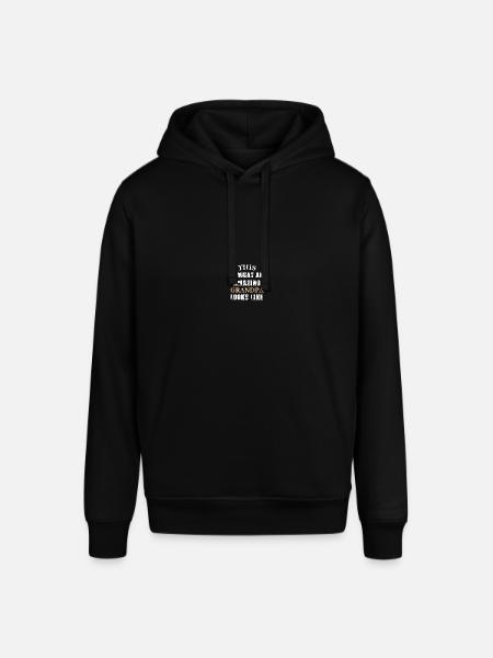 SÅDAN SER EN FANTASTISK BEDSTEFAR UD - Stanley/Stella SOUNDER unisex hoodie - sort