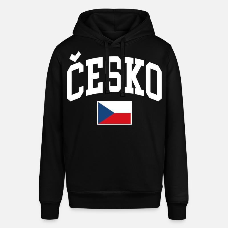 Drapeau de la République tchèque - Sweat à capuche SOUNDER Stanley/Stella Unisexe - noir