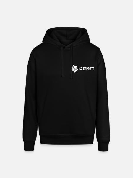 G2 Esports Logo Vit Liten - Luvtröja SOUNDER unisex från Stanley/Stella - svart