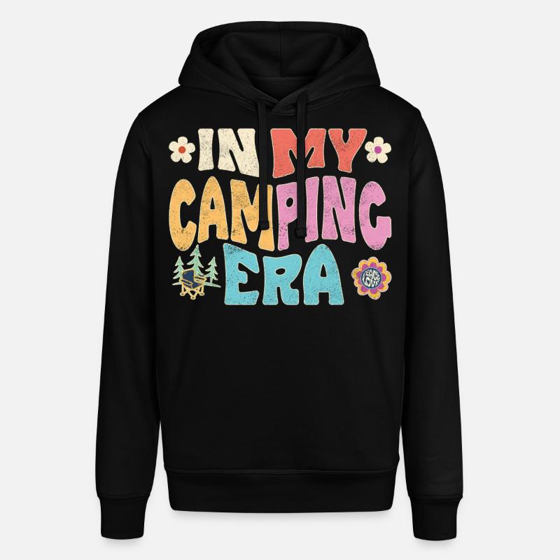 À l’époque du camping - Sweat à capuche SOUNDER Stanley/Stella Unisexe - noir