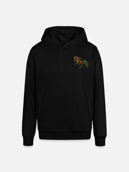Isi Blume farbig - Stanley/Stella Unisex Hoodie SOUNDER - Schwarz