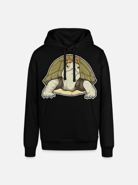 Turtle Crown - Stanley/Stella SOUNDER Unisex Hoodie - black