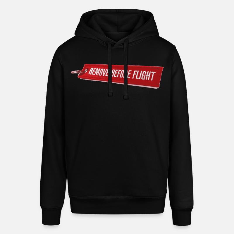 Remove Before Flight Avion - Sweat à capuche SOUNDER Stanley/Stella Unisexe - noir
