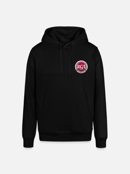 RCA Logo Red/White - Stanley/Stella SOUNDER Unisex Hoodie - black
