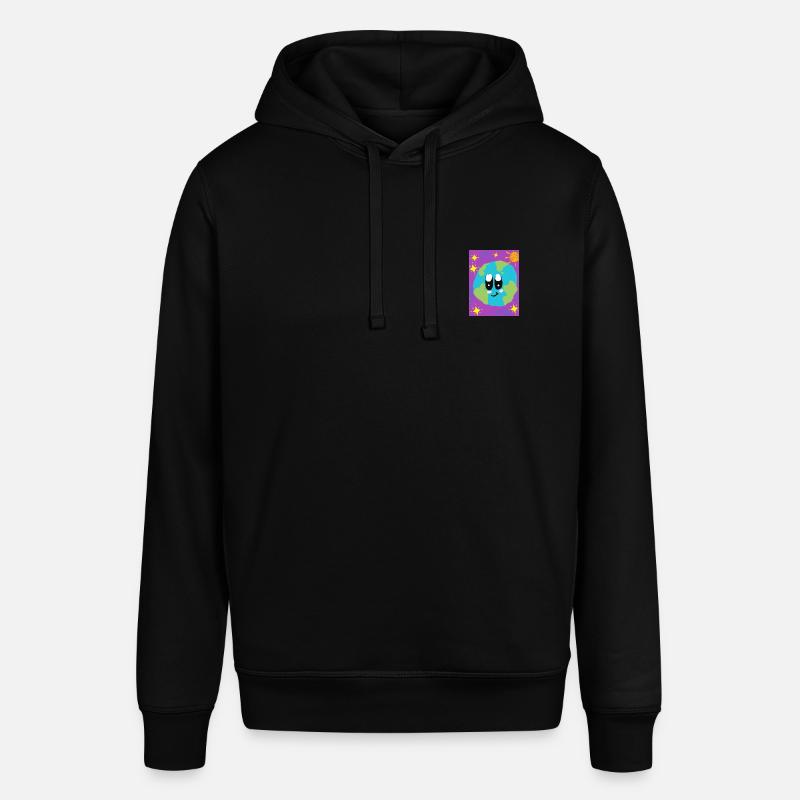 Drôle d’image, Terre heureuse - Sweat à capuche SOUNDER Stanley/Stella Unisexe - noir